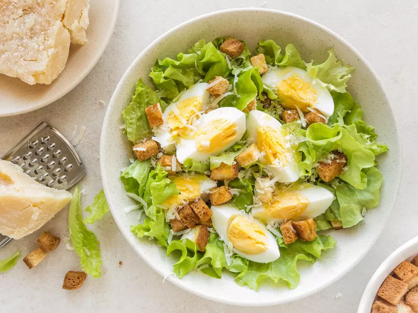 Receita de Salada Cesar